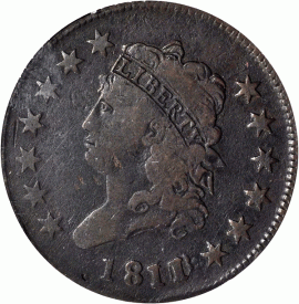 Classic Head Cent, 1808-1814 : History & Value | CoinWeek