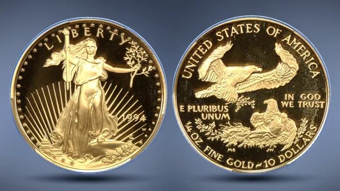 1994-W American Gold Eagle Proof 1/4 Ounce. Image: DLRC/CoinWeek.