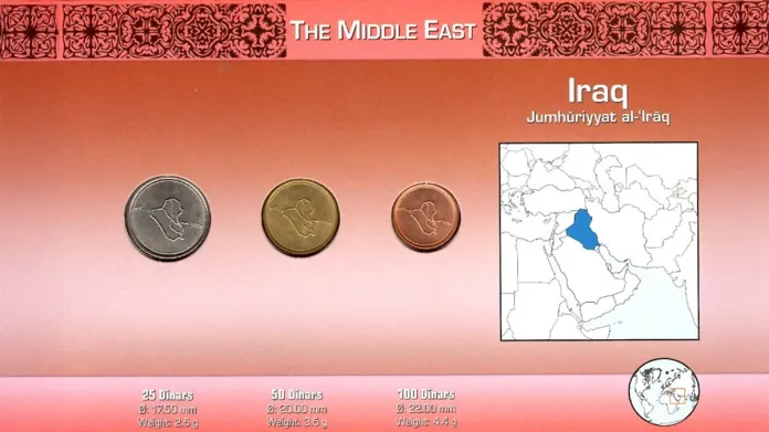 Littleton's 2004 Iraqi Dinar Set.