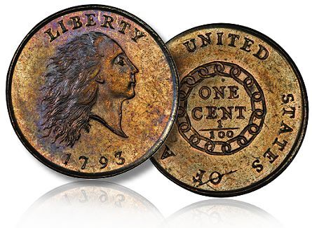 Braided Hair Half Cent (1840-1857) - Coins for sale on Collectors