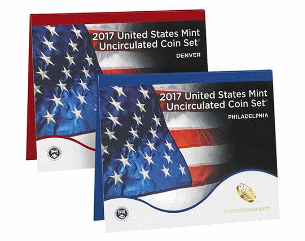 U.S. Mint 2017 Uncirculated set