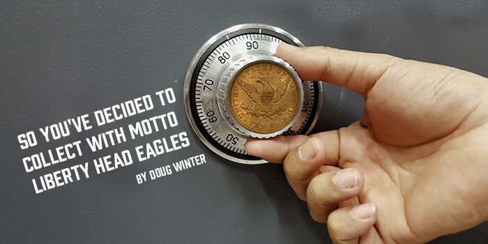 Doug Winter With Motto Liberty Head Eagles - US Coins