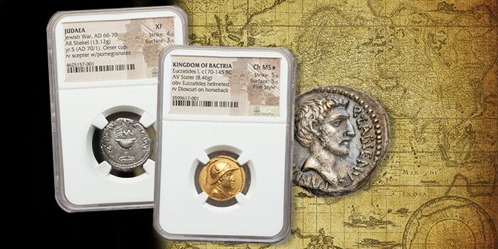 Heritage Auctions Ancient Coins - Jewish Coins - Roman Coins