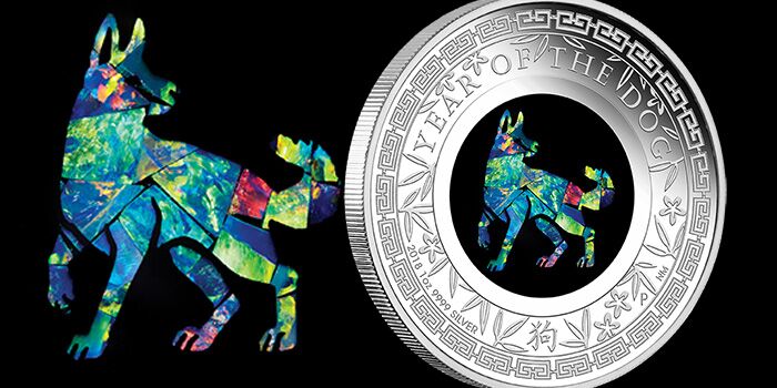Opal - Year of the Dog - Perth Mint