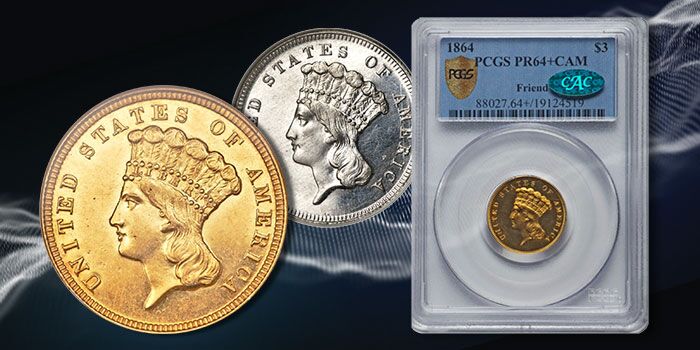 Three Dollar Gold Coin Collection - Heritage Auctions
