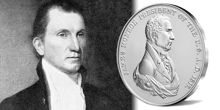 James Monroe Silver Medal - United States Mint