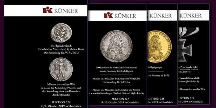 Künker Fall World and Ancient Coin Auction Results
