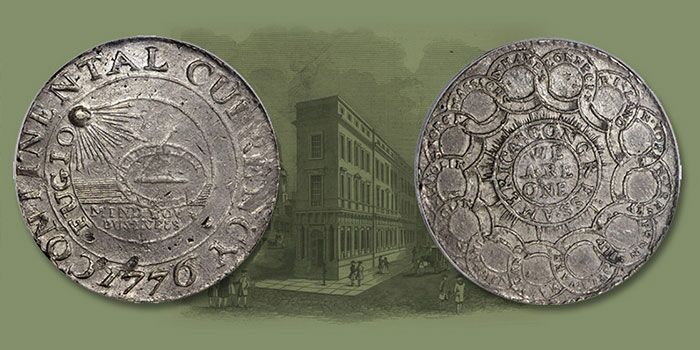 Famous “1776” Continental Dollar Featured in Stack's Bowers June 2020 Auction