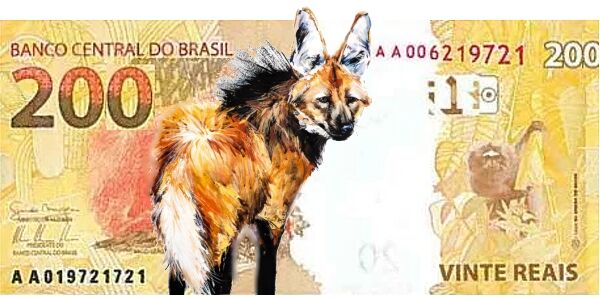 World Banknote - Brazil 200 Real