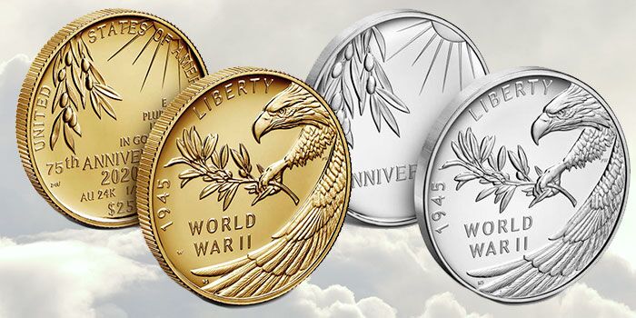 US Mint to Opens Sales for End of World War II 75th Anniversary Coins, Medal in November
