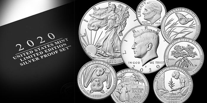 United States Mint 2020 Limited Edition Silver Proof Set Avail. Dec. 10