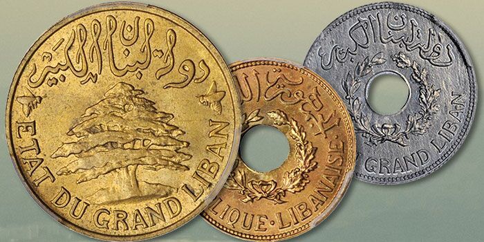 Lebanese Coins: The Early Coinage of Modern Lebanon—An Array of High Grade Offerings