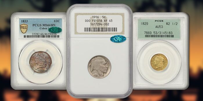 David Lawrence Rare Coins Bayou Buffalo Nickel Collection.