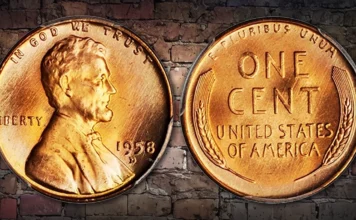 1958-D Lincoln Cent. Image: Stack's Bowers / CoinWeek.