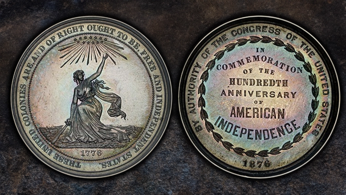 United States of America Centennial Medal. Image: NGC / CoinWeek.