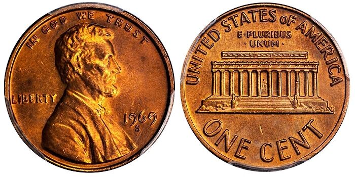 1969-S Doubled Die Cent.