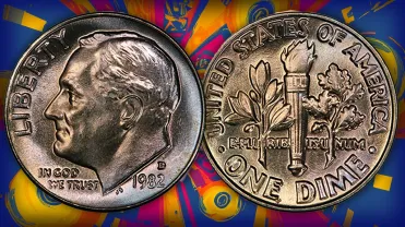 1982 fashion mint mark dime