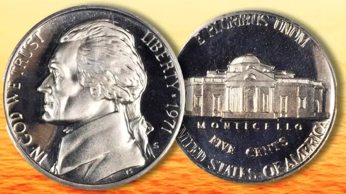 1971-S Jefferson Nickel. Image: Stack's Bowers / CoinWeek