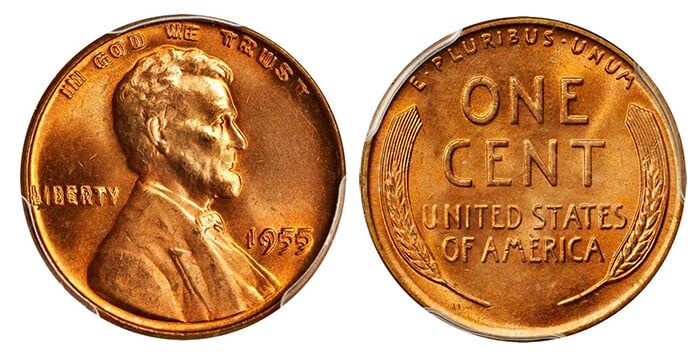 1955 Doubled Die Cent.