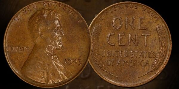 Famous 1943 Bronze Cent Error Coin Offered by GreatCollections