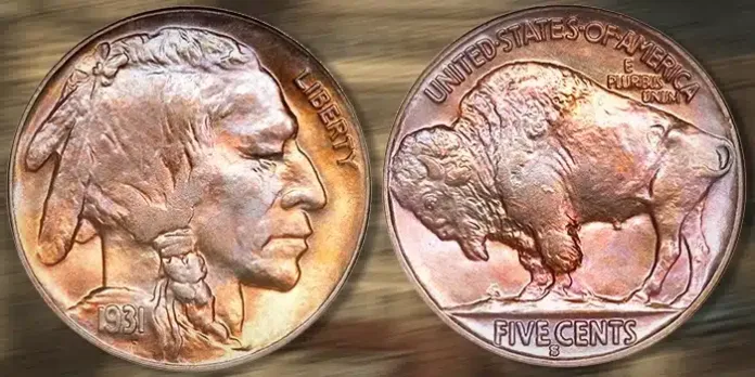 1931-S Buffalo Nickel. Image: Heritage Auctions.