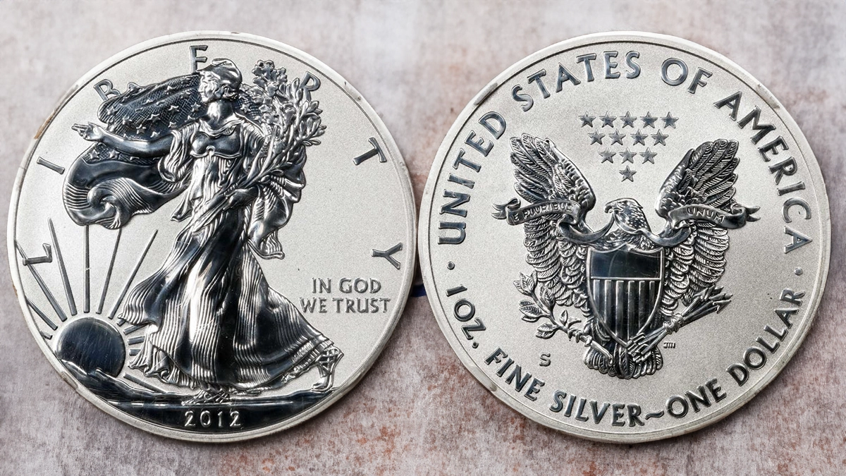 2012-S American Silver Eagle Reverse Proof. Image: Stack's Bowers / CoinWeek.