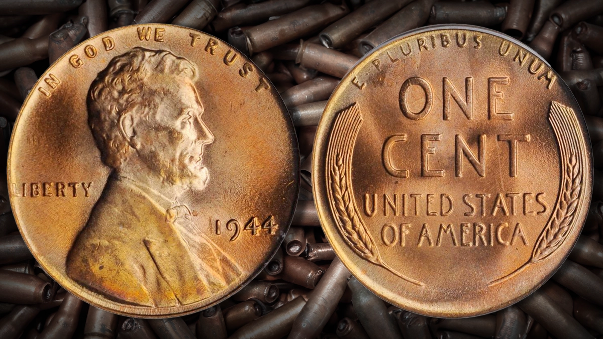 1944 Lincoln Cent in Bronze. Image: Stack's Bowers / CoinWeek.