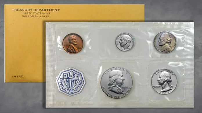 1963 Proof Set. Image: APMEX / CoinWeek.