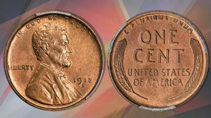 1918-S Lincoln Cent. Image: Stack's Bowers / CoinWeek.