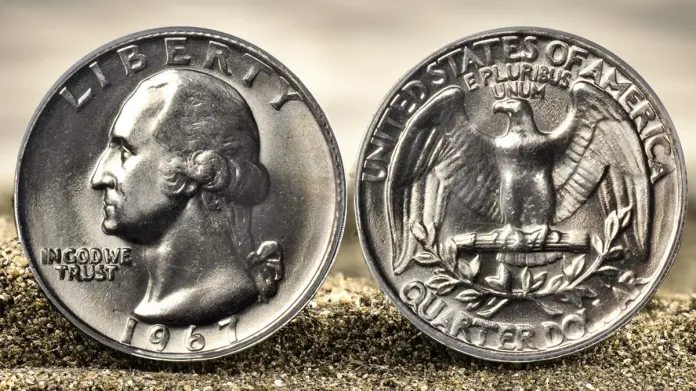 1967 Washington Quarter. Image: Stack's Bowers / CoinWeek.