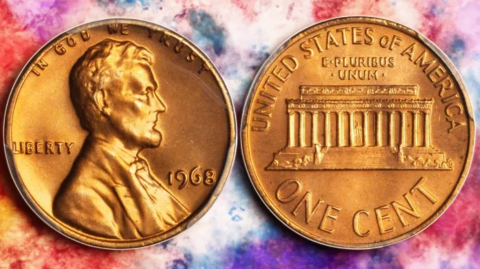 1968 Lincoln Memorial Cent. Image: Stack's Bowers / CoinWeek.