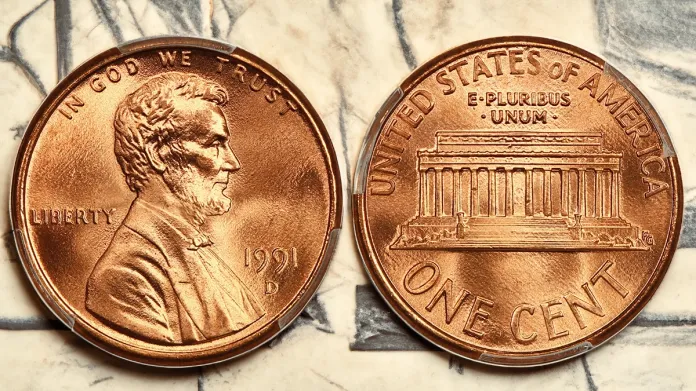 1991-D Lincoln Cent. Image: DLRC / CoinWeek.