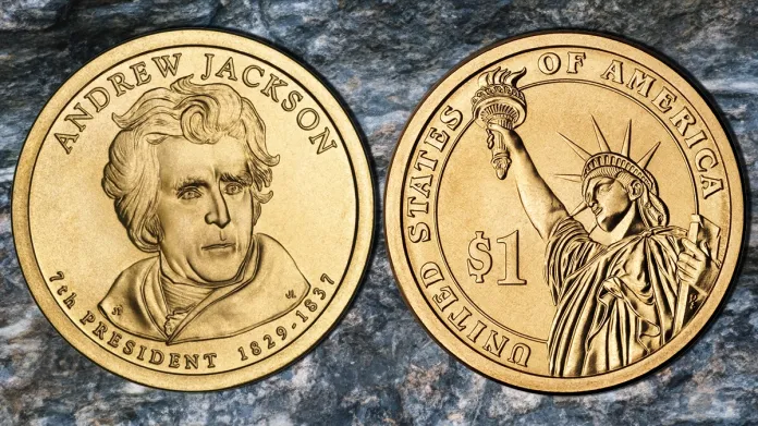 2008-P Andrew Jackson Presidential Dollar. Image: United States Mint / CoinWeek.