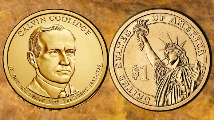 2014-D Calvin Coolidge Presidential Dollar. Image: United States Mint / CoinWeek.