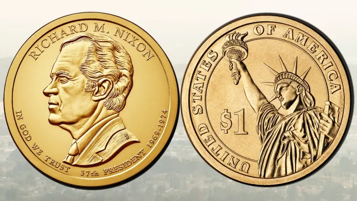 2016-P Richard Nixon Presidential Dollar. Image: United States Mint / CoinWeek.