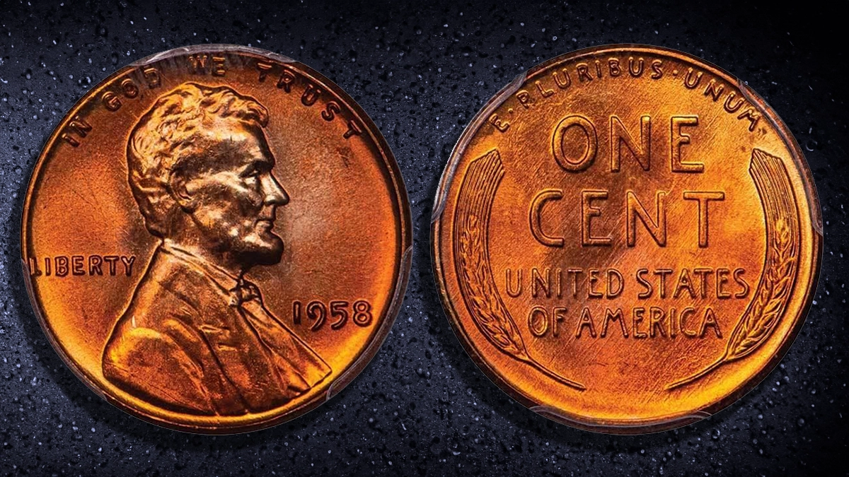 1958 Lincoln Cent. Image: Legend Rare Coin Auctions / CoinWeek.