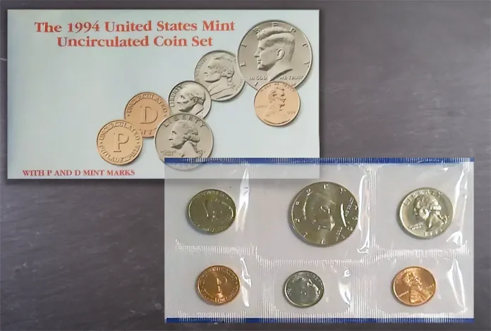 1994 United States Uncirculated Coin Set. Image: CoinWeek.