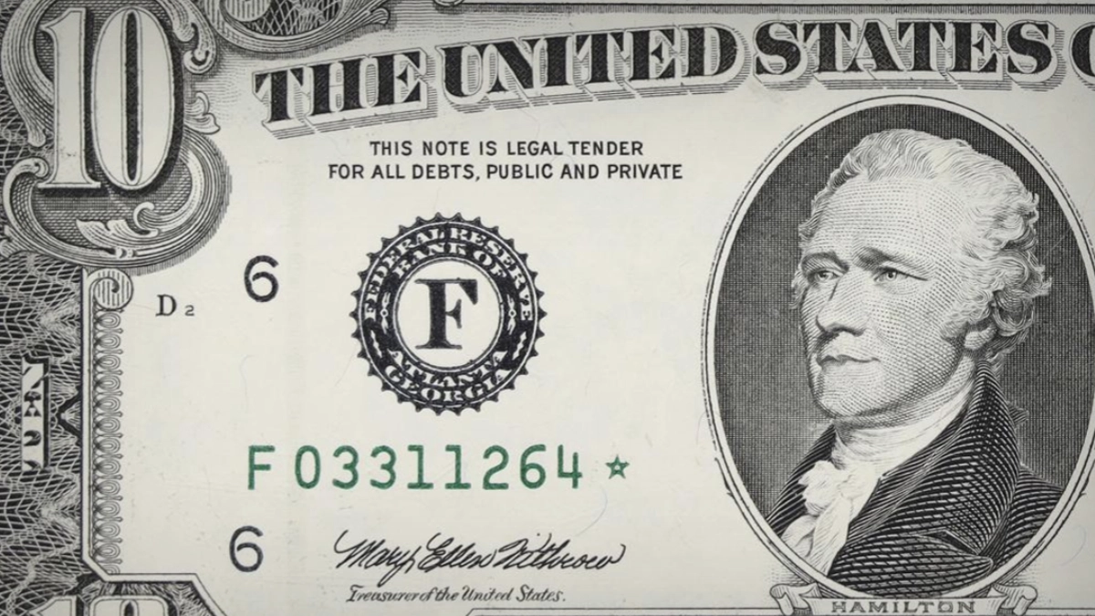 $10 Federal Reserve "Star Note". Image: Stack's Bowers.