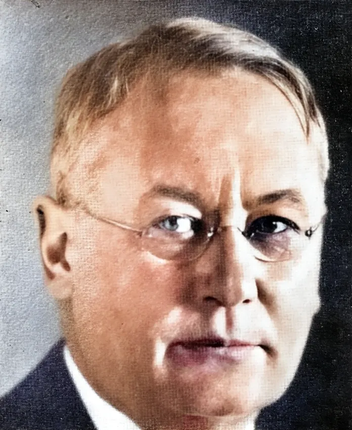 Arthur B. Stewart. Image: Stack’s. Colorized by CoinWeek.