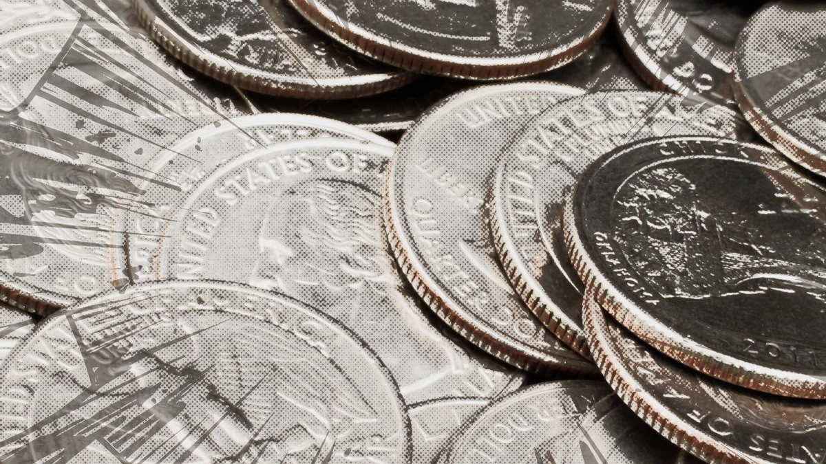 How clad coins are made. Image: Adobe Stock.