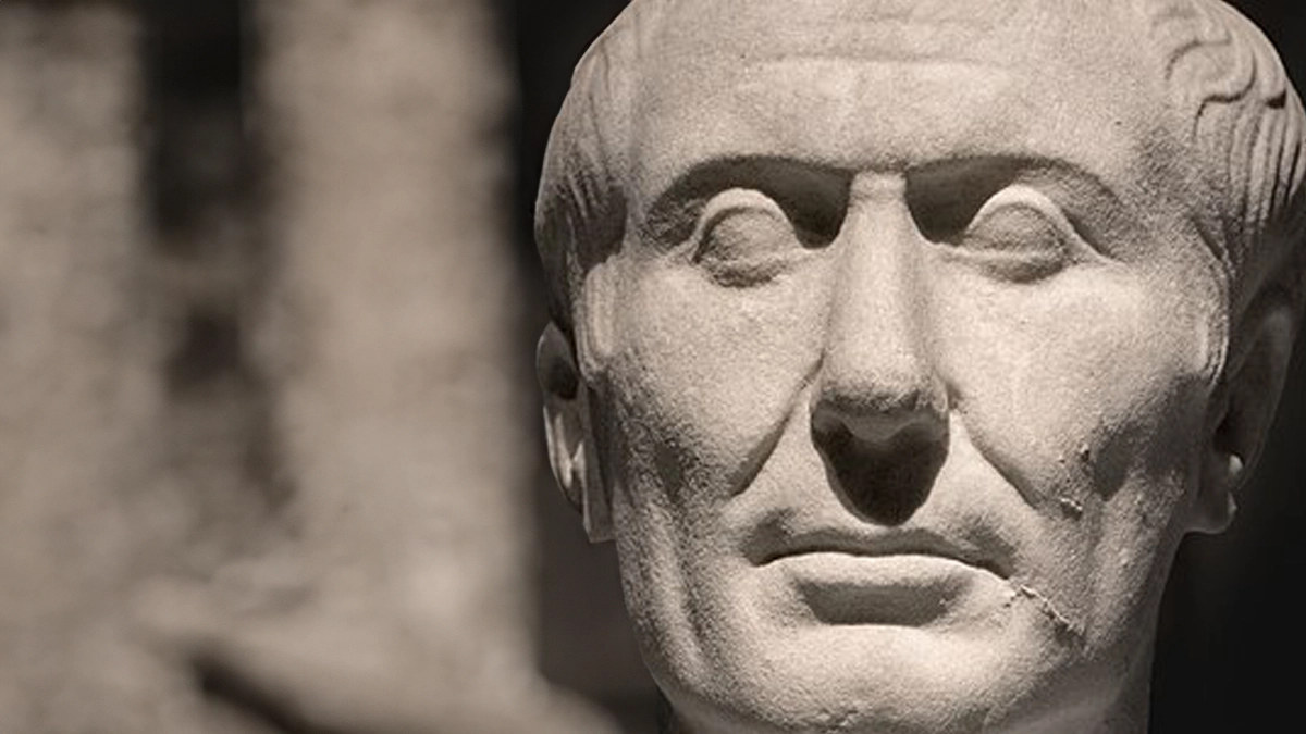 Lifetime portrait bust of Gaius Julius Caesar.