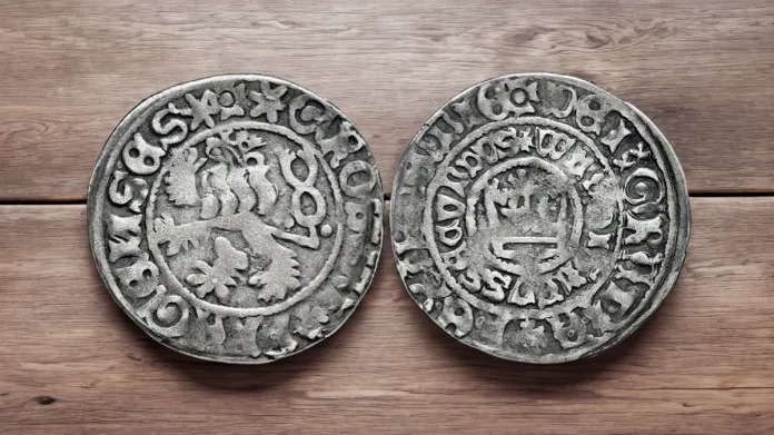 Silver groschen of Wenceslaus IV, 1378-1419. Prague Mint. Image: Tauler & Fau/CoinWeek.