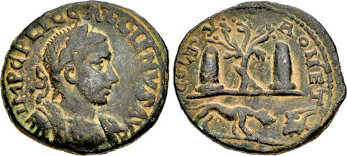 Figure 7. ROMAN EMPIRE. PHOENICIA. Gallienus. AD 253-268. Æ (28mm, 14.08 g, 6h). Minted in Tyre.