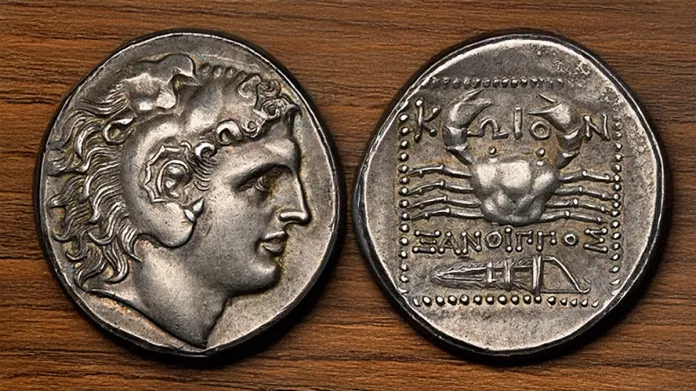 Fine style Cos Tetradrachm. Image: Atlas Numismatics/CoinWeek.